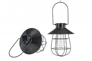 Lampa hängande svart solcell LED Alot Decoration