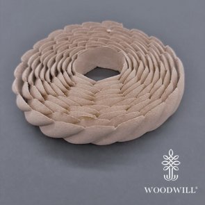 Träornament på rulle böjbart ornament woodwill