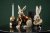 Kaninherre sittande Bronze alot Decoration
